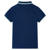 VidaXL Kinderpoloshirt 104 marineblauw