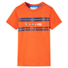 VidaXL Kindershirt 92 donkeroranje
