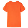 VidaXL Kindershirt 92 donkeroranje