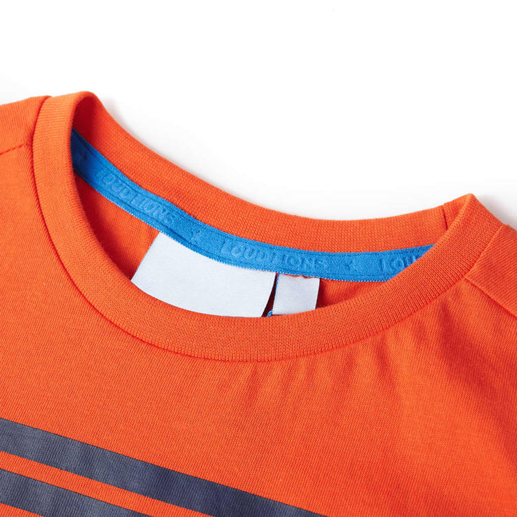 Vidaxl kindershirt 116 donkeroranje