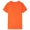 Vidaxl kindershirt 140 donkeroranje