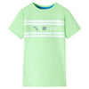 VidaXL Kindershirt 140 neongroen