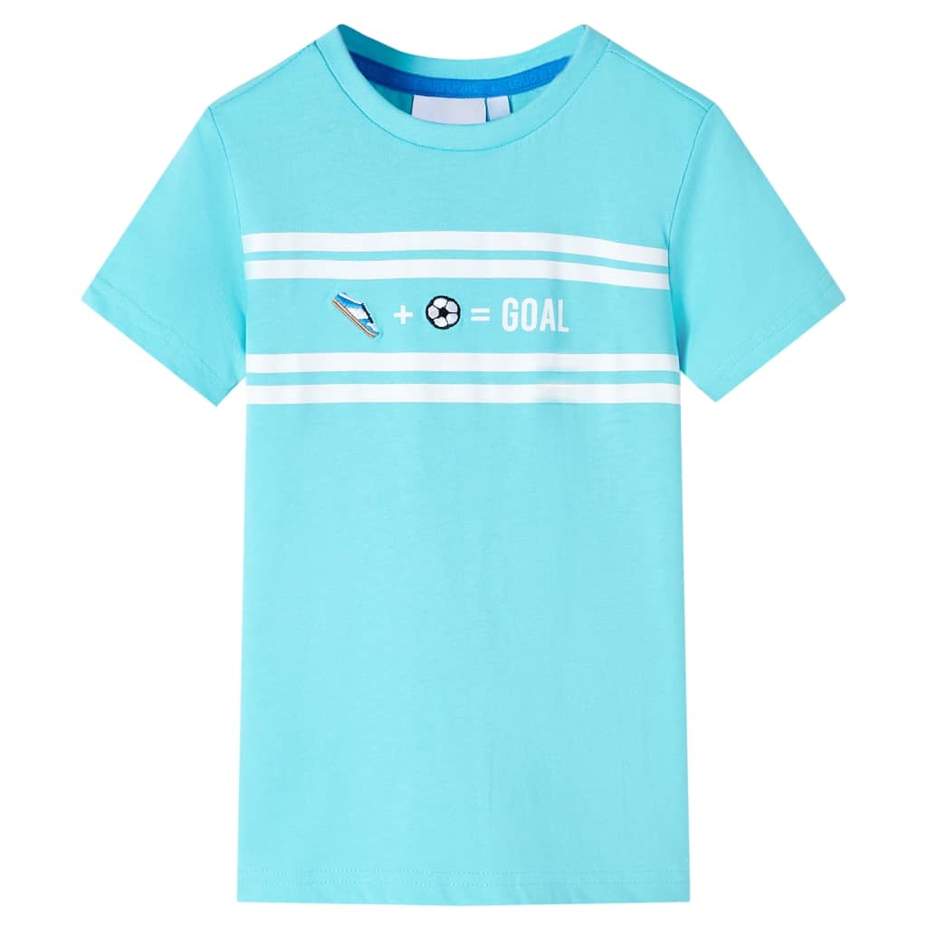 VidaXL Kindershirt 92 zeeblauw