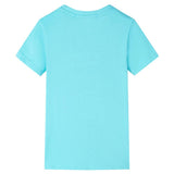 VidaXL Kindershirt 92 zeeblauw - afbeelding 2