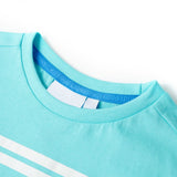 VidaXL Kindershirt 92 zeeblauw - afbeelding 3