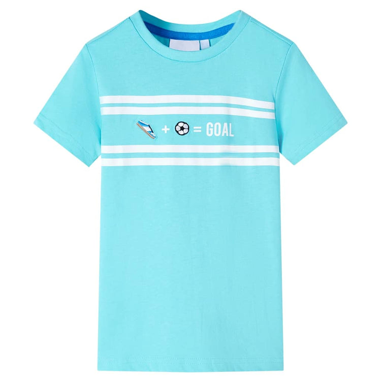 Vidaxl kindershirt 116 zeeblauw