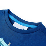VidaXL Kindershirt 104 donkerblauw - afbeelding 3