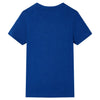 VidaXL Kindershirt 140 donkerblauw