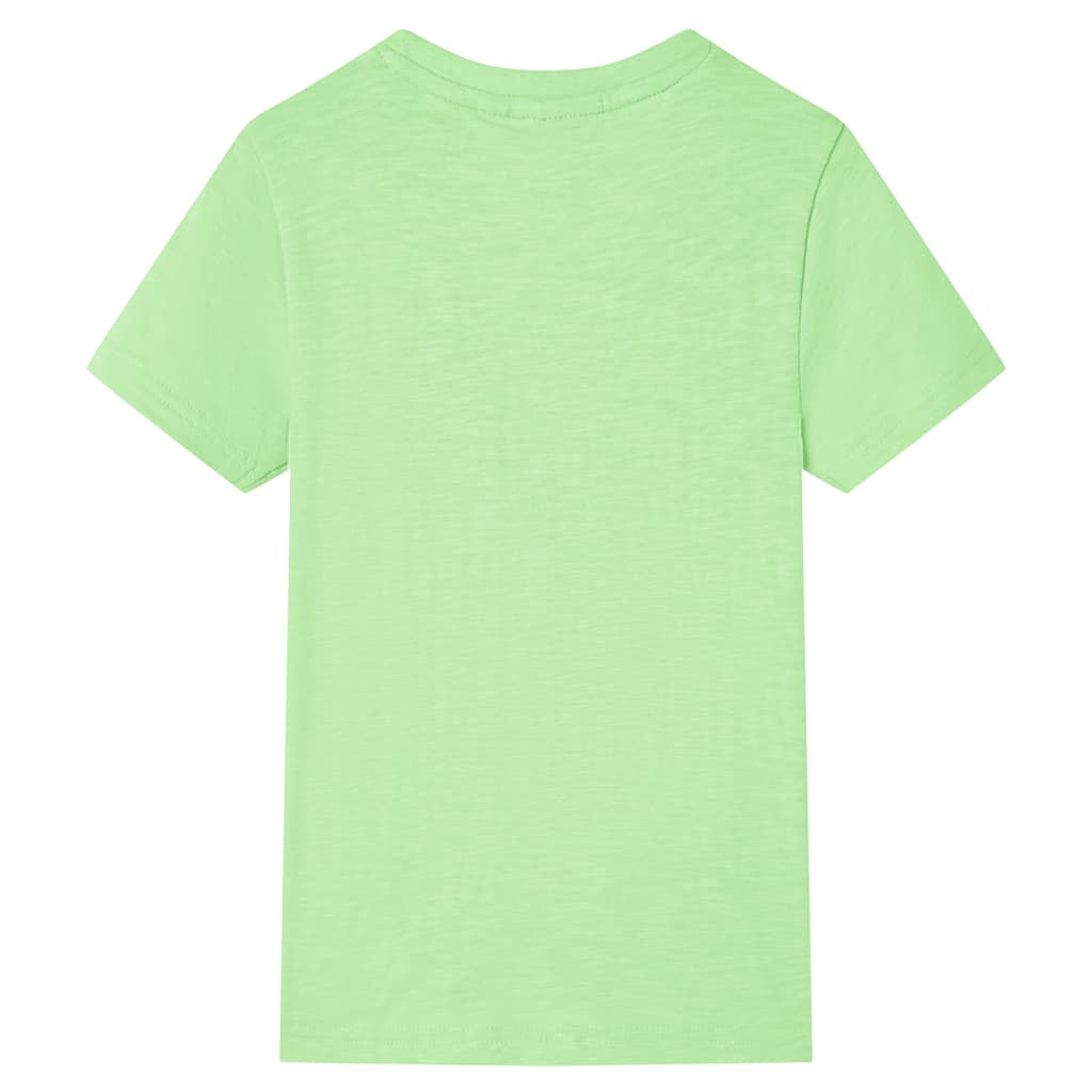 VidaXL Kindershirt 92 neongroen