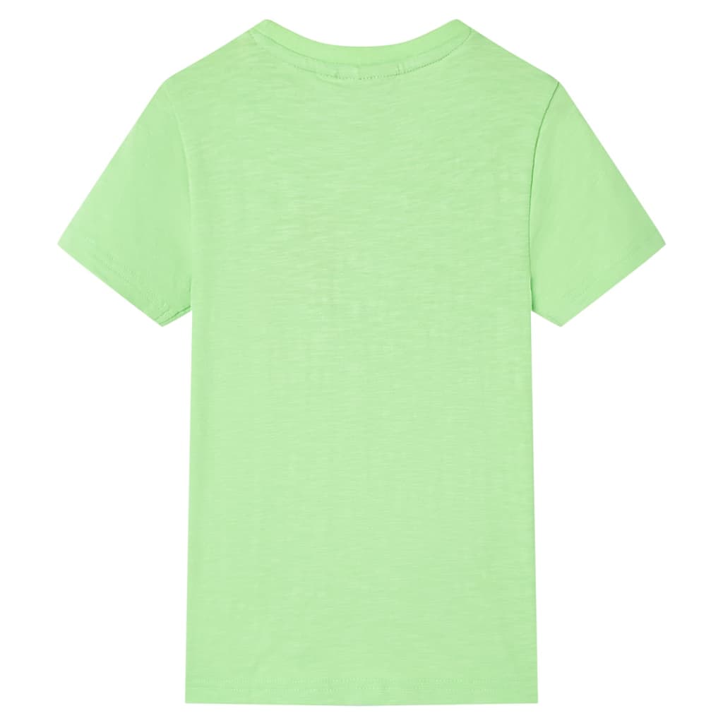 VidaXL Kindershirt 104 neongroen