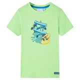 Vidaxl kindershirt 116 neongroen - afbeelding 1