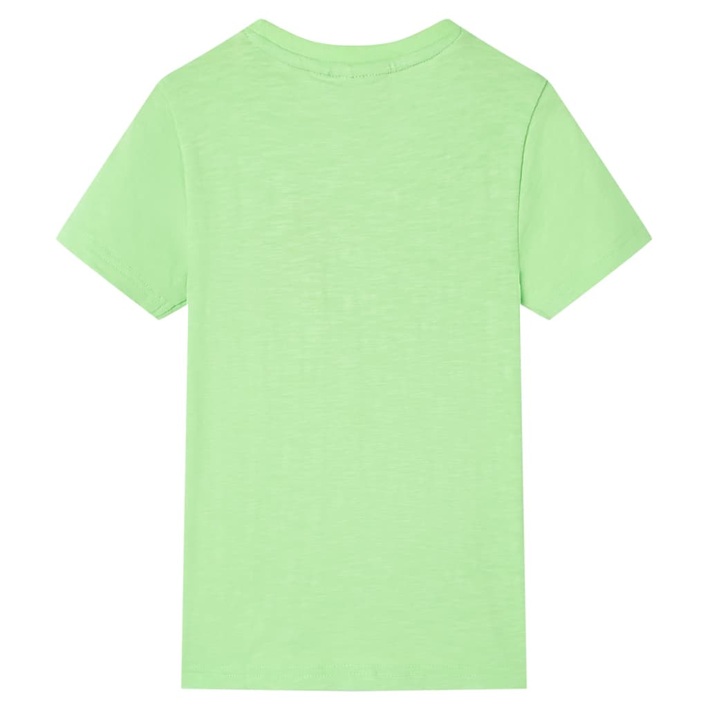 VidaXL Kindershirt 116 neongroen