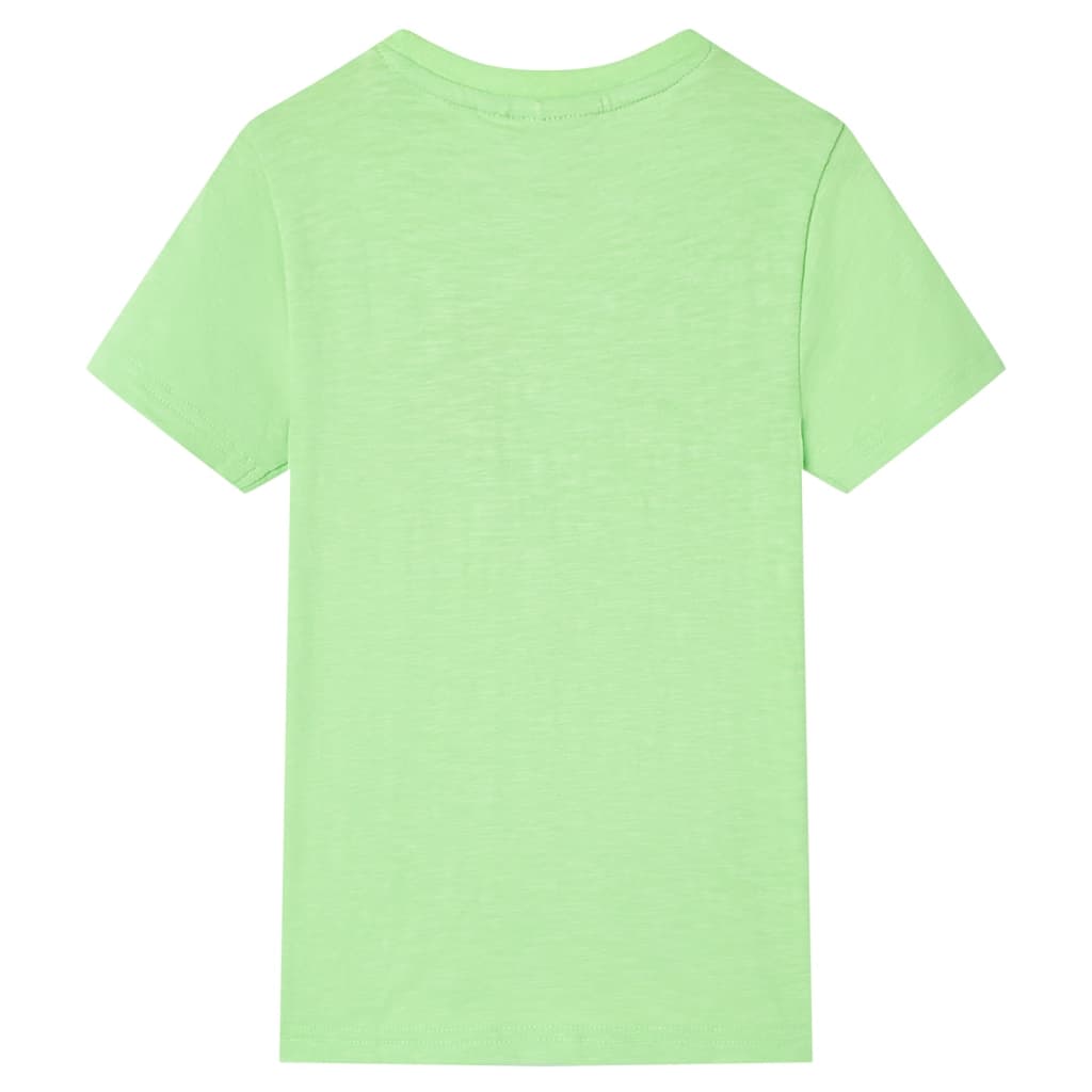 VidaXL Kindershirt 128 neongroen