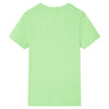 VidaXL Kindershirt 140 neongroen