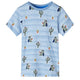 Vidaxl kindershirt 128 gemengd blauw