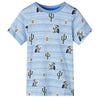 Vidaxl kindershirt 128 gemengd blauw