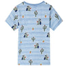 Vidaxl kindershirt 128 gemengd blauw