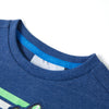 VidaXL Kindershirt 92 gemêleerd donkerblauw