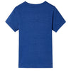 VidaXL Kindershirt 104 gemêleerd donkerblauw