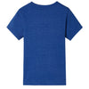 Vidaxl kindershirt 128 gemêleerd donkerblauw