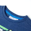 Vidaxl kindershirt 128 gemêleerd donkerblauw