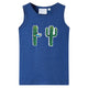 Vidaxl kindertopje 140 gemêleerd donkerblauw