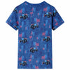 VidaXL Kindershirt 140 gemêleerd donkerblauw