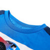 Vidaxl kindershirt 104 blauw en marineblauw