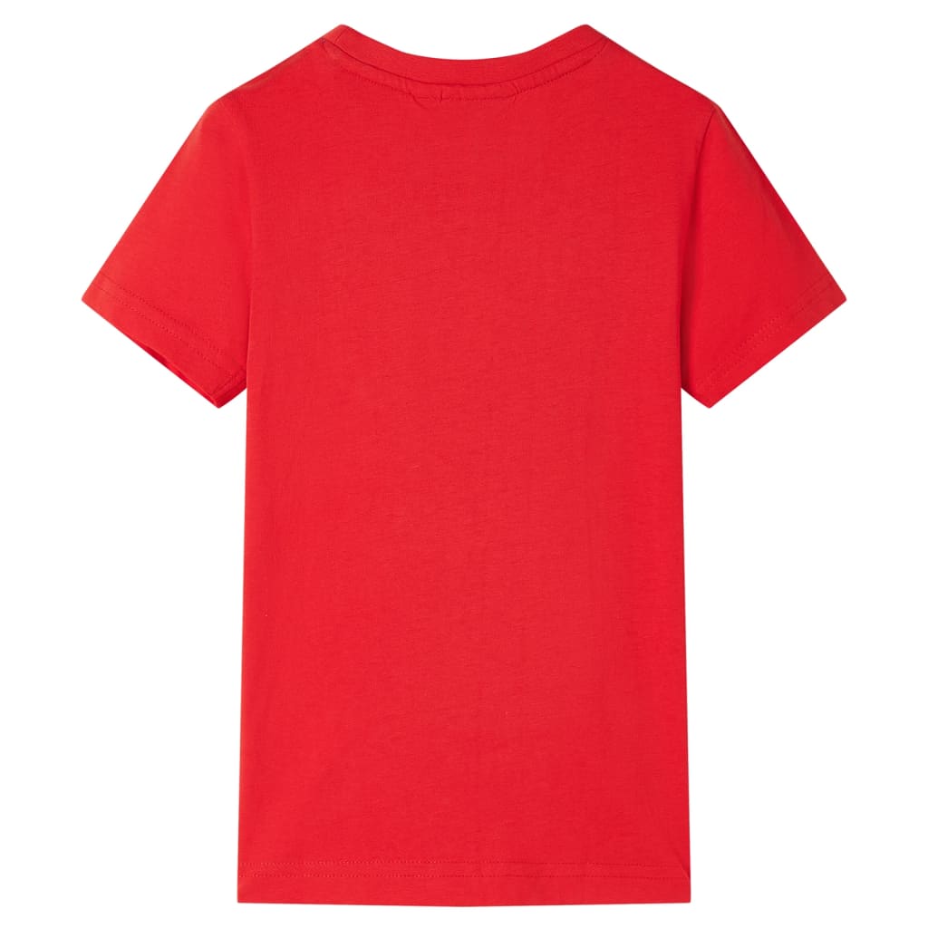 Vidaxl kindershirt 116 rood