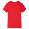 VidaXL Kindershirt 128 rood