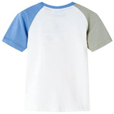 Vidaxl kindershirt 104 ecru - afbeelding 2