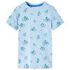 VidaXL Kindershirt 128 lichtblauw