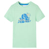 VidaXL Kindershirt 104 lichtgroen