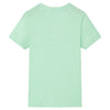 VidaXL Kindershirt 104 lichtgroen