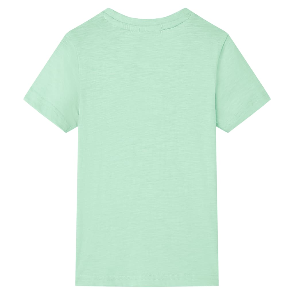 VidaXL Kindershirt 116 lichtgroen