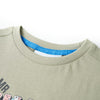 VidaXL Kindershirt 116 lichtkakikleurig