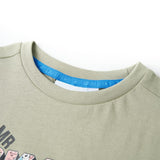 VidaXL Kindershirt 116 lichtkakikleurig - afbeelding 3