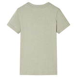VidaXL Kindershirt 140 lichtkakikleurig - afbeelding 2