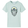 Vidaxl kindershirt met strepen 116 lichtmint