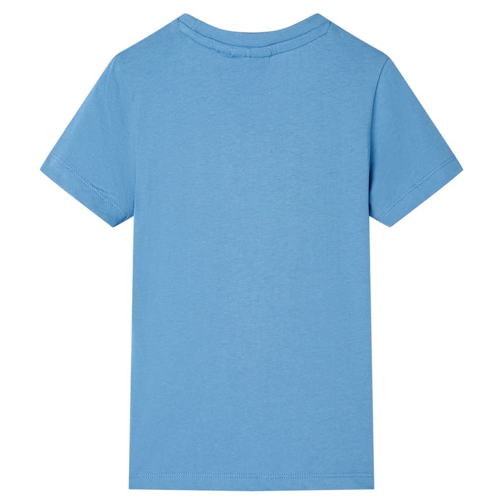 VidaXL Kindershirt 104 middelblauw