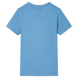 VidaXL Kindershirt 104 middelblauw - afbeelding 2