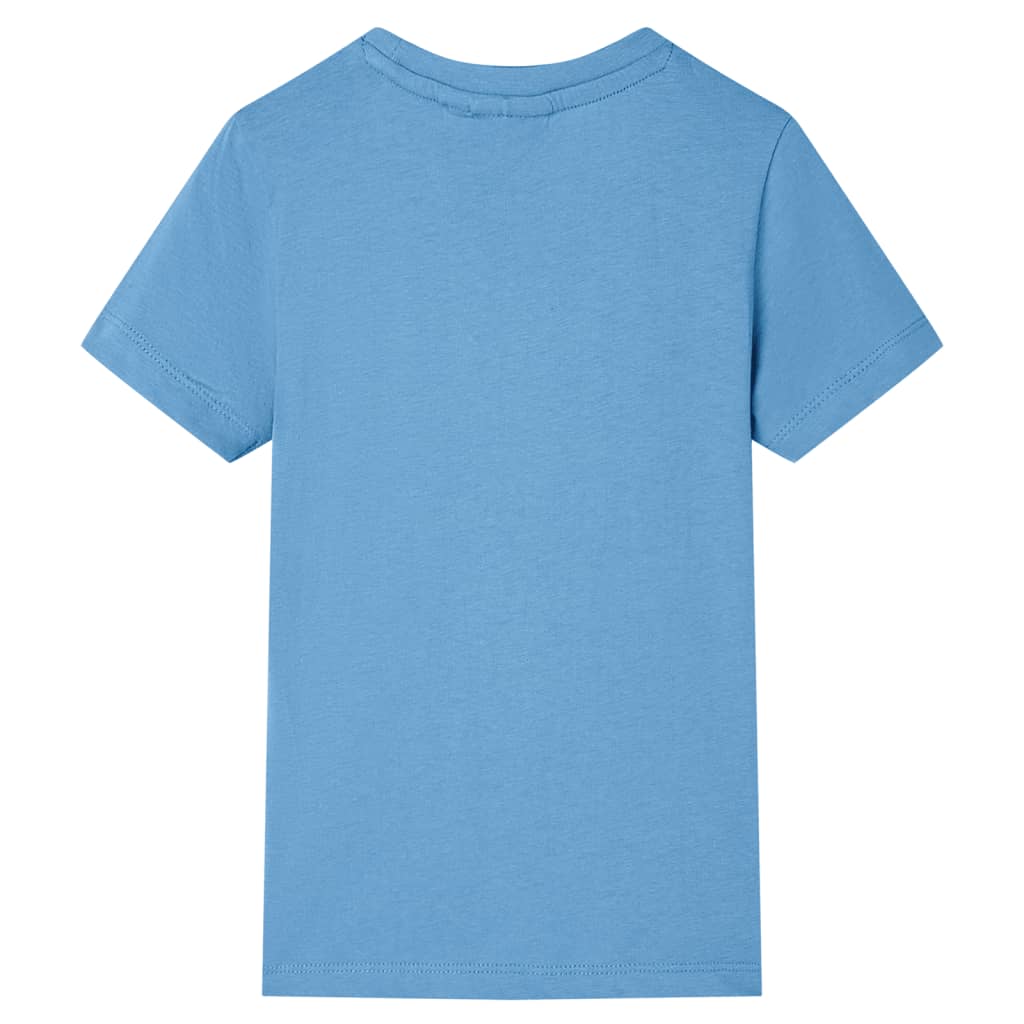 Vidaxl kindershirt 116 middenblauw