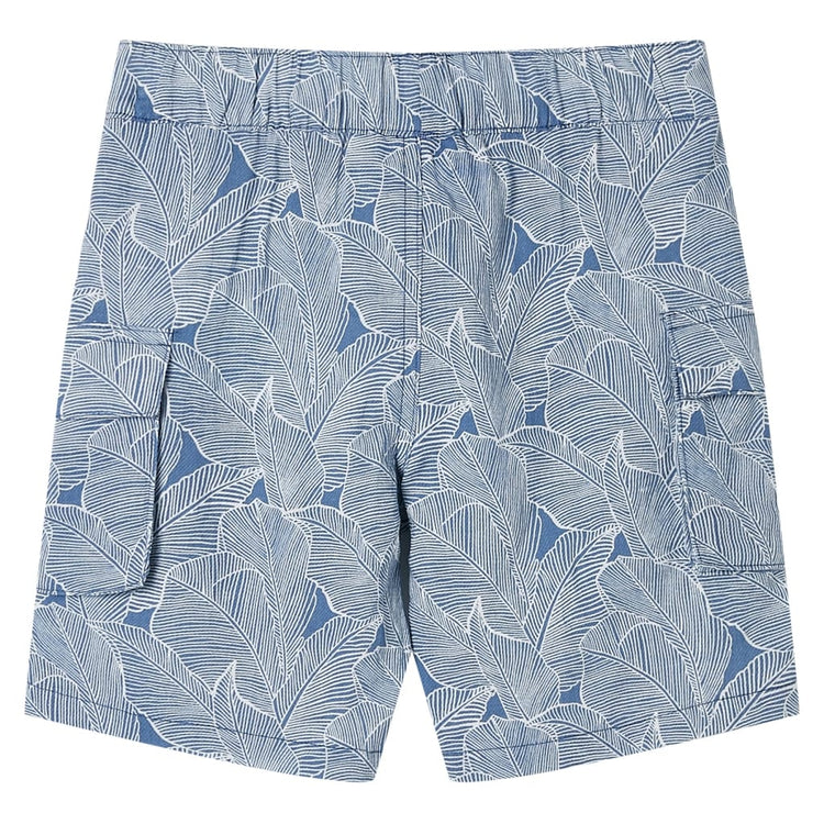 VidaXL Kindershorts met trekkoord 128 donkerblauw
