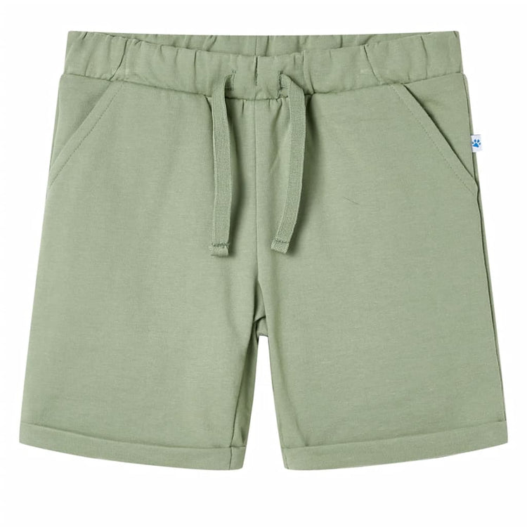 VidaXL Kindershorts met trekkoord 116 lichtkaki