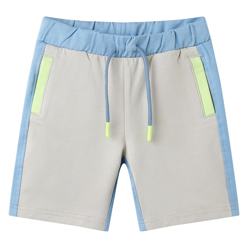 Vidaxl kindershort met trekkoord 104 blauw