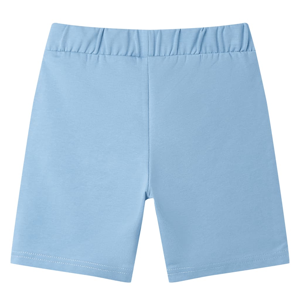 VidaXL Kindershort met trekkoord 104 blauw