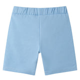 Vidaxl kindershort met trekkoord 128 blauw - afbeelding 2