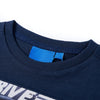 Vidaxl kindershirt met lange mouwen 128 gemêleerd marineblauw