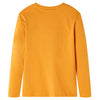 Vidaxl kindershirt met lange mouwen 104 okerkleurig