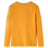 VidaXL Kindershirt met lange mouwen 116 okerkleurig